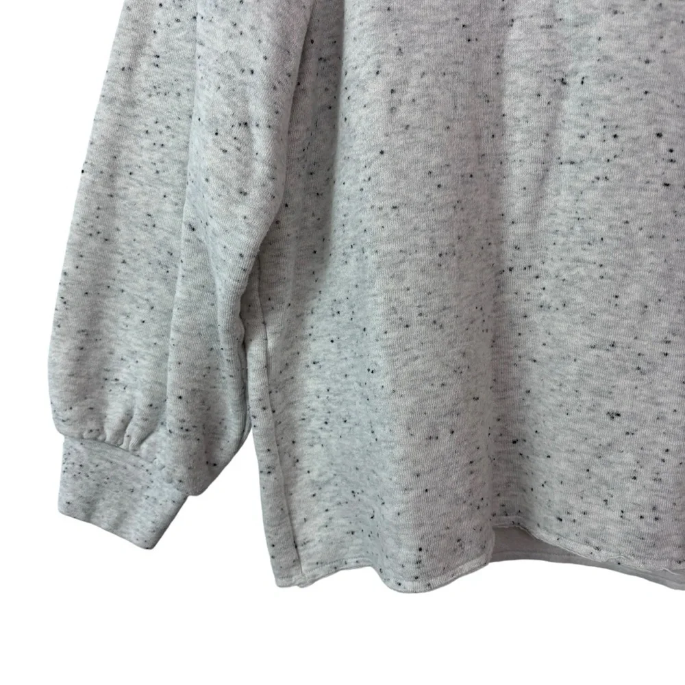 Madewell MWL Make Weekends Longer Betterterry Relaxed Turtleneck Sweatshirt Sz S - Picture 6 of 12